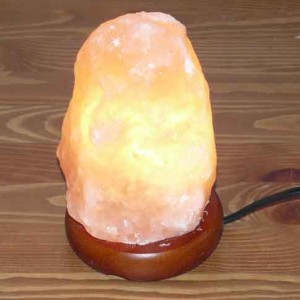 Lámpara de sal. Feng Shui